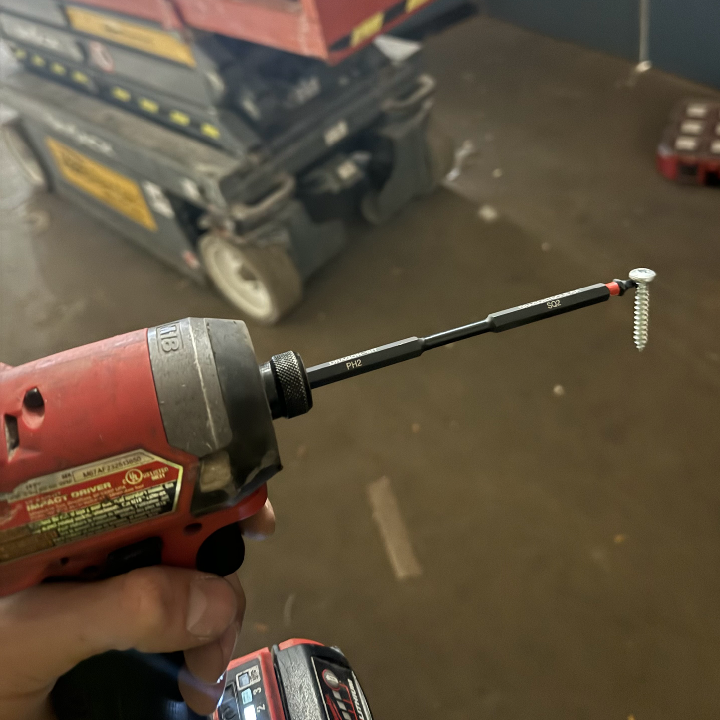 Dragon-BIT  SQ2+PH2 Double Ended Impact Bit